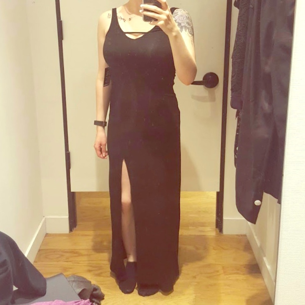 NWT Black maxi dress